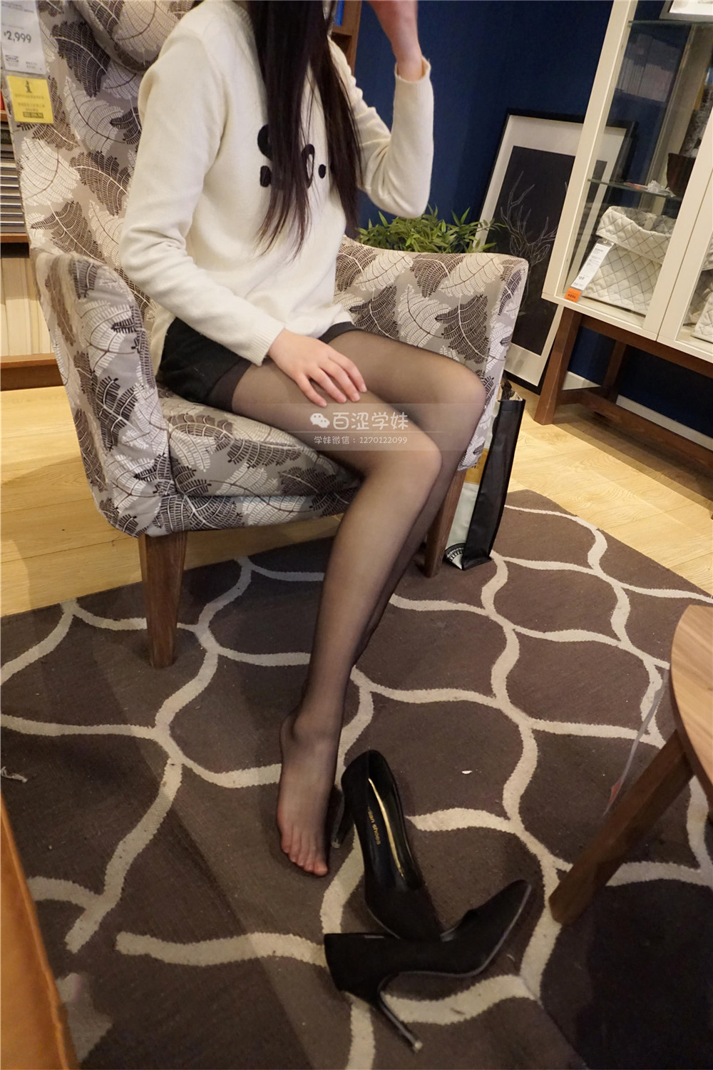 【在线看】[妖精视觉] NO.046 琳琳 高跟与黑丝 [63P]-密语空间