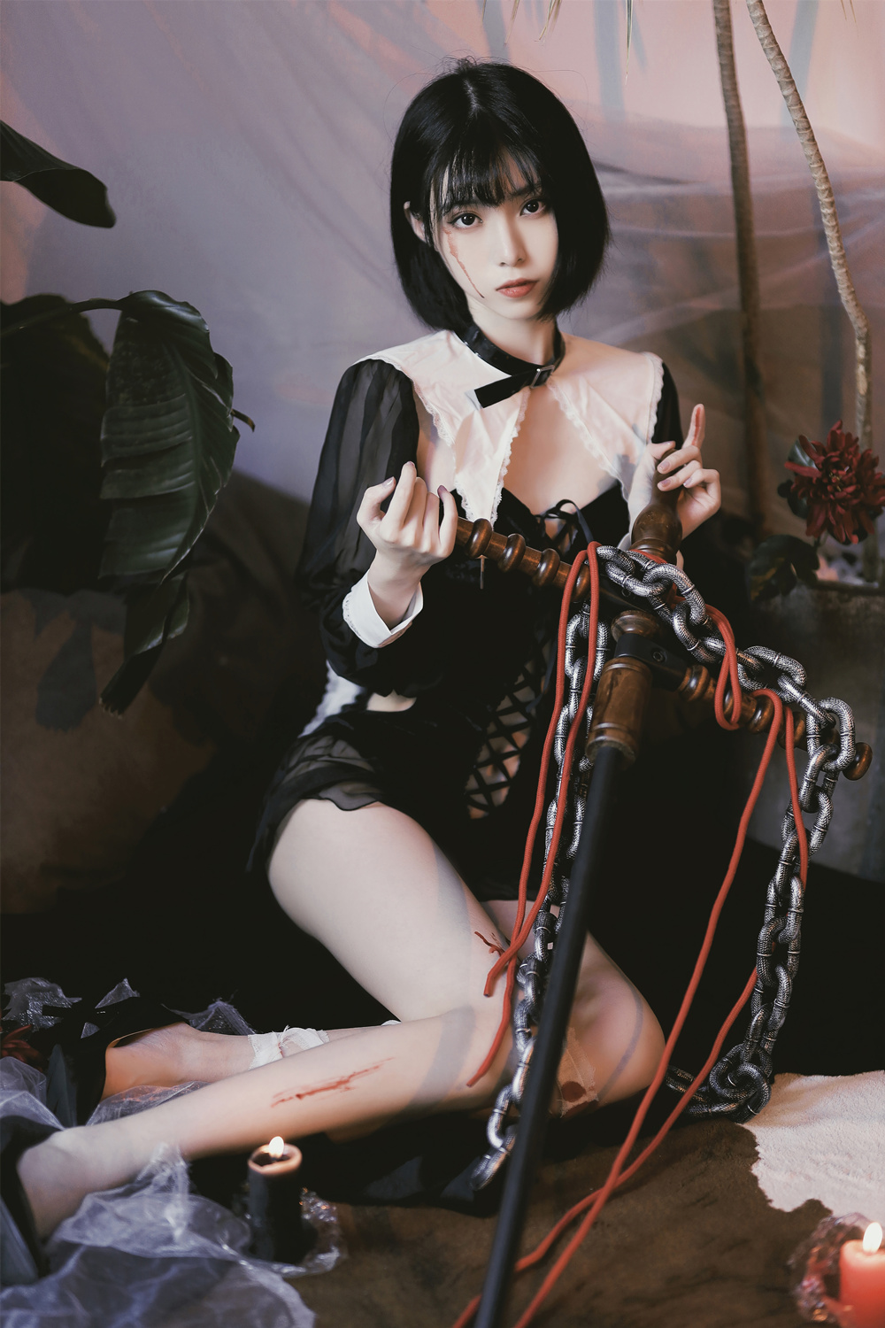 【在线看】许岚 – 修女创作 [37P416M]-密语空间